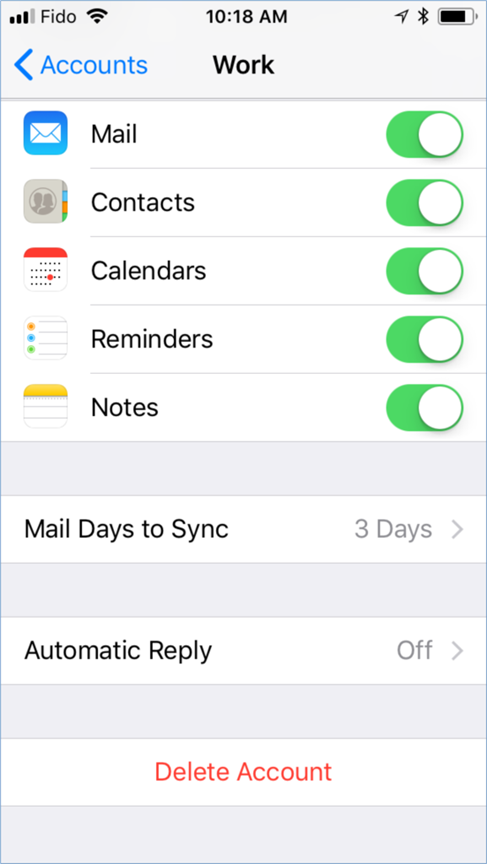 Toggle Services Activation Overlay