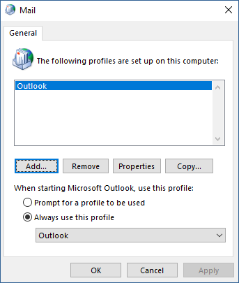 Add profile interface module choice list